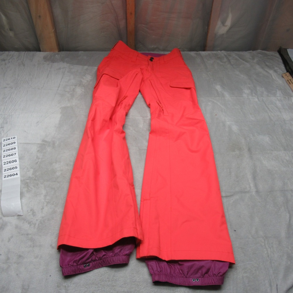Burton‎ Ski Pants Women XXS Pink Cargo Insulated Waterproof Snow Winter 27x31